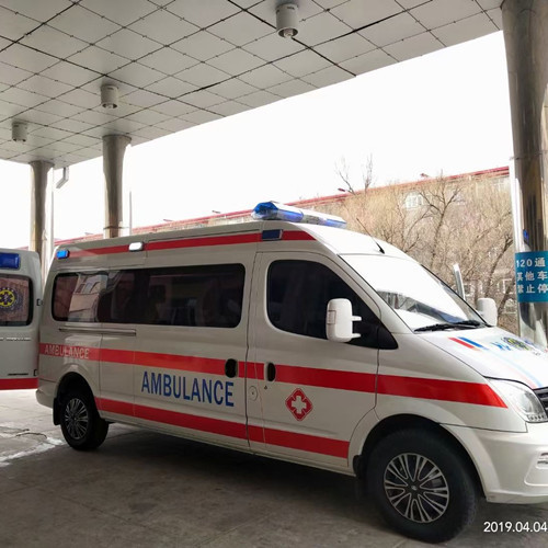 灵台救护车出租服务案例2